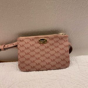 Micheal Kors Pink Fanny Pack